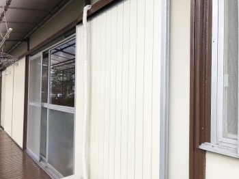 雨戸 高砂市 玄関ドア 塗装 リフォーム 勝手口 ao工務店 20180211usama-go5.jpg